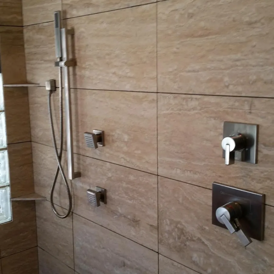 Shower fixture installation for Water Heater Replacement in Huntingburg